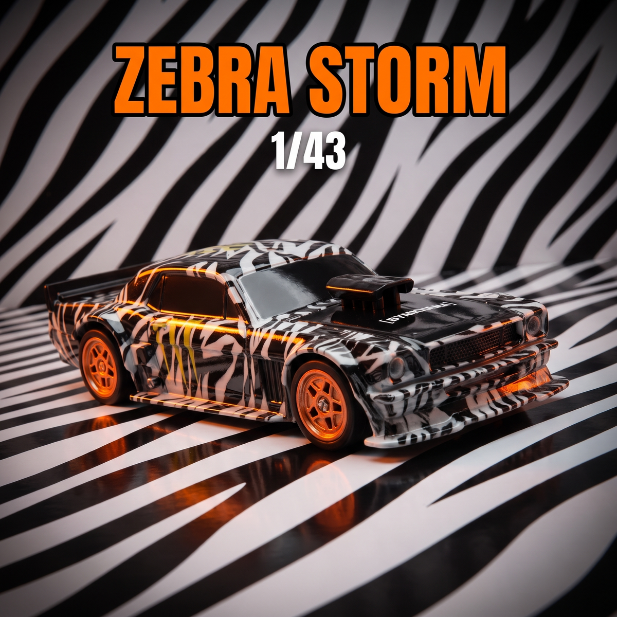 ZEBRA STORM™ 1/43